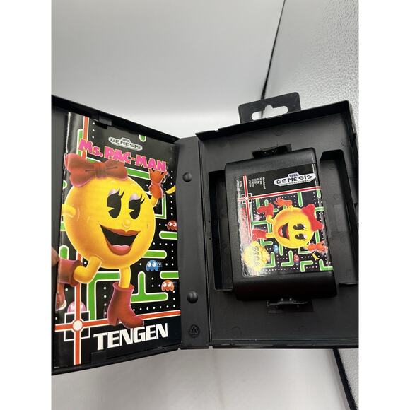 Ms. Pac-Man (Sega Genesis, 1991) - Complete - Tested - Picture 2 of 10